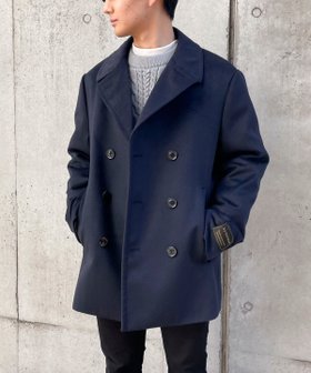 【コムサイズム/COMME CA ISM / MEN】のエアリーウール ライト Pコート 人気、トレンドファッション・服の通販 founy(ファニー) ファッション Fashion メンズファッション MEN ショート Short エレガント 上品 Elegant |ID:prp329100004247120