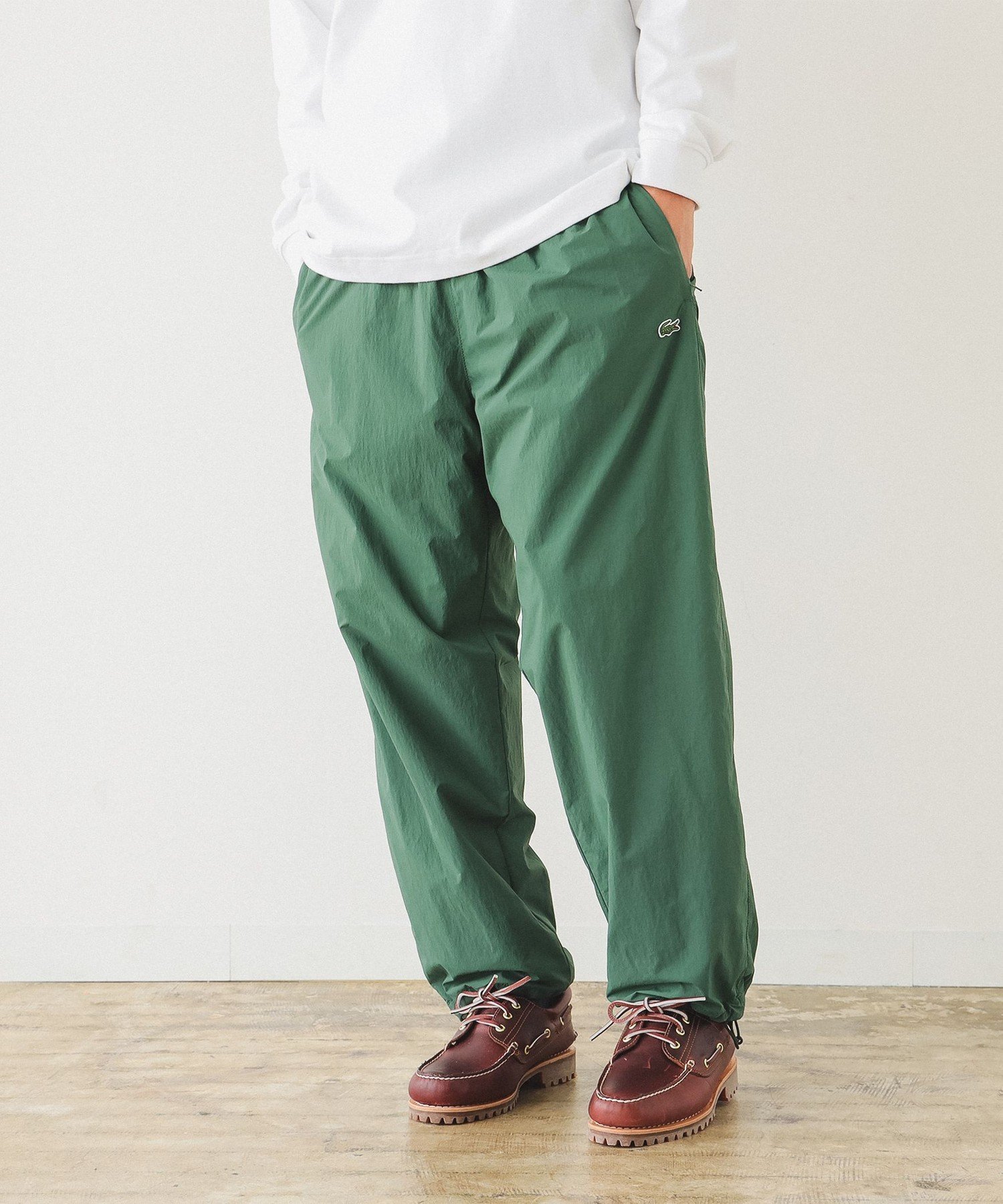 【その他のブランド/Other】のLACOSTE / 別注 トラック パンツ 人気、トレンドファッション・服の通販 founy(ファニー) 　ファッション　Fashion　メンズファッション　MEN　ボトムス　Bottoms/Men　シンプル　Simple　テーパード　Tapered　ドローコード　Draw Cord　フィット　Fit　メッシュ　Mesh　ライニング　Lining　ワイド　Wide　別注　Special Order　軽量　Lightweight　 other-1|ID: prp329100004247241 ipo3291000000029470135