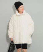 【ビームス ウイメン/BEAMS】の【11/28 23 59まで10%OFF】ナカワタ ボリューム フード ブルゾン OFF_WHT|ID: prp329100004247441 ipo3291000000029472086