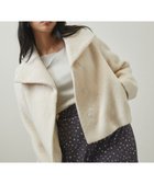 【プロポーション ボディドレッシング/PROPORTION BODY DRESSING】のショートシャギーコート 人気、トレンドファッション・服の通販 founy(ファニー) ファッション Fashion レディースファッション WOMEN アウター Coat Outerwear コート Coats ブルゾン Blouson thumbnail アイボリー2|ID: prp329100004247451 ipo3291000000029472247