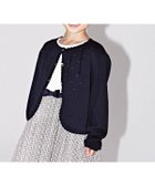 【コムサイズム/COMME CA ISM / KIDS】のニットボレロ 人気、トレンドファッション・服の通販 founy(ファニー) ファッション Fashion キッズファッション KIDS アイレット Eyelet アクリル Acrylic スカラップ Scalloped フリル Frills ボレロ Bolero エレガント 上品 Elegant 吸水 Water Absorption thumbnail ネイビー|ID: prp329100004247531 ipo3291000000029473668