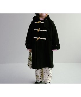 【ローリーズファーム/LOWRYS FARM / KIDS】のK/ウーリーテックダッフルCT 人気、トレンドファッション・服の通販 founy(ファニー) ファッション Fashion キッズファッション KIDS 秋 Autumn/Fall 軽量 Lightweight スタンダード Standard ダッフルコート Duffel Coat チェック Check デニム Denim ボトム Bottom ポケット Pocket 無地 Plain Color おすすめ Recommend |ID:prp329100004247590