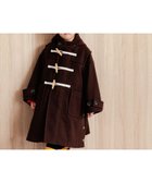 【ローリーズファーム/LOWRYS FARM / KIDS】のK/ウーリーテックダッフルCT 人気、トレンドファッション・服の通販 founy(ファニー) ファッション Fashion キッズファッション KIDS 秋 Autumn/Fall 軽量 Lightweight スタンダード Standard ダッフルコート Duffel Coat チェック Check デニム Denim ボトム Bottom ポケット Pocket 無地 Plain Color おすすめ Recommend thumbnail ブラウン58|ID: prp329100004247590 ipo3291000000029474704