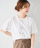 【ルクールブラン/le.coeur blanc】の《手洗い可能》EPANOUIEロゴTシャツ オフ|ID: prp329100004247603 ipo3291000000029474782