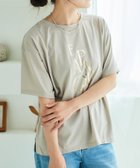 【ルクールブラン/le.coeur blanc】の《手洗い可能》EPANOUIEロゴTシャツ L/ベージュ|ID: prp329100004247603 ipo3291000000029474784