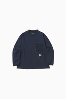 【アンドワンダー/and wander】のheavy cotton pocket LS T 人気、トレンドファッション・服の通販 founy(ファニー) ファッション Fashion レディースファッション WOMEN ポケット Pocket |ID:prp329100004247692