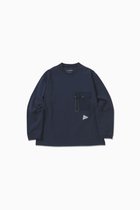 【アンドワンダー/and wander】のheavy cotton pocket LS T 人気、トレンドファッション・服の通販 founy(ファニー) ファッション Fashion レディースファッション WOMEN ポケット Pocket thumbnail navy|ID: prp329100004247692 ipo3291000000029475764