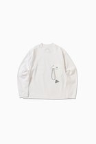 【アンドワンダー/and wander】のheavy cotton pocket LS T 人気、トレンドファッション・服の通販 founy(ファニー) ファッション Fashion レディースファッション WOMEN ポケット Pocket thumbnail white|ID: prp329100004247692 ipo3291000000029475766