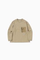 【アンドワンダー/and wander】のheavy cotton pocket LS T 人気、トレンドファッション・服の通販 founy(ファニー) ファッション Fashion レディースファッション WOMEN ポケット Pocket thumbnail l.beige3|ID: prp329100004247692 ipo3291000000029475769