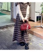 【レトロガール/RETRO GIRL】のリボンストラップキャミOP 人気、トレンドファッション・服の通販 founy(ファニー) ファッション Fashion レディースファッション WOMEN トップス・カットソー Tops/Tshirt キャミソール / ノースリーブ No Sleeves おすすめ Recommend インナー Inner オフショル Off Shoulder ガーリー Girly シャーリング Shirring チェック Check フロント Front リボン Ribbon ロング Long エレガント 上品 Elegant 冬 Winter 秋 Autumn/Fall thumbnail ブラウン/チェック|ID: prp329100004247810 ipo3291000000029476990