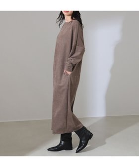 【デミルクス ビームス/Demi-Luxe BEAMS】 ベロア ジャージ ワンピース人気、トレンドファッション・服の通販 founy(ファニー) ファッション Fashion レディースファッション WOMEN ワンピース Dress おすすめ Recommend ジャケット Jacket ジャージ Jersey スエード Suede ストール Stall デコルテ Decolletage ベロア Velor |ID:prp329100004248251