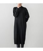 【ロートレ アモン/LAUTRE AMONT】の【WEB限定】配色ニットワンピース≪手洗い可能≫ 人気、トレンドファッション・服の通販 founy(ファニー) ファッション Fashion レディースファッション WOMEN ワンピース Dress ニットワンピース Knit Dresses プレーン Plane thumbnail ブラック|ID: prp329100004248261 ipo3291000000029480503