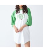 【トミーヒルフィガー/TOMMY HILFIGER】のTJW OVS RAGLAN LOGO TEE DRESS 人気、トレンドファッション・服の通販 founy(ファニー) ファッション Fashion レディースファッション WOMEN ワンピース Dress ドレス Party Dresses thumbnail マルチLY3|ID: prp329100004248274 ipo3291000000029480579