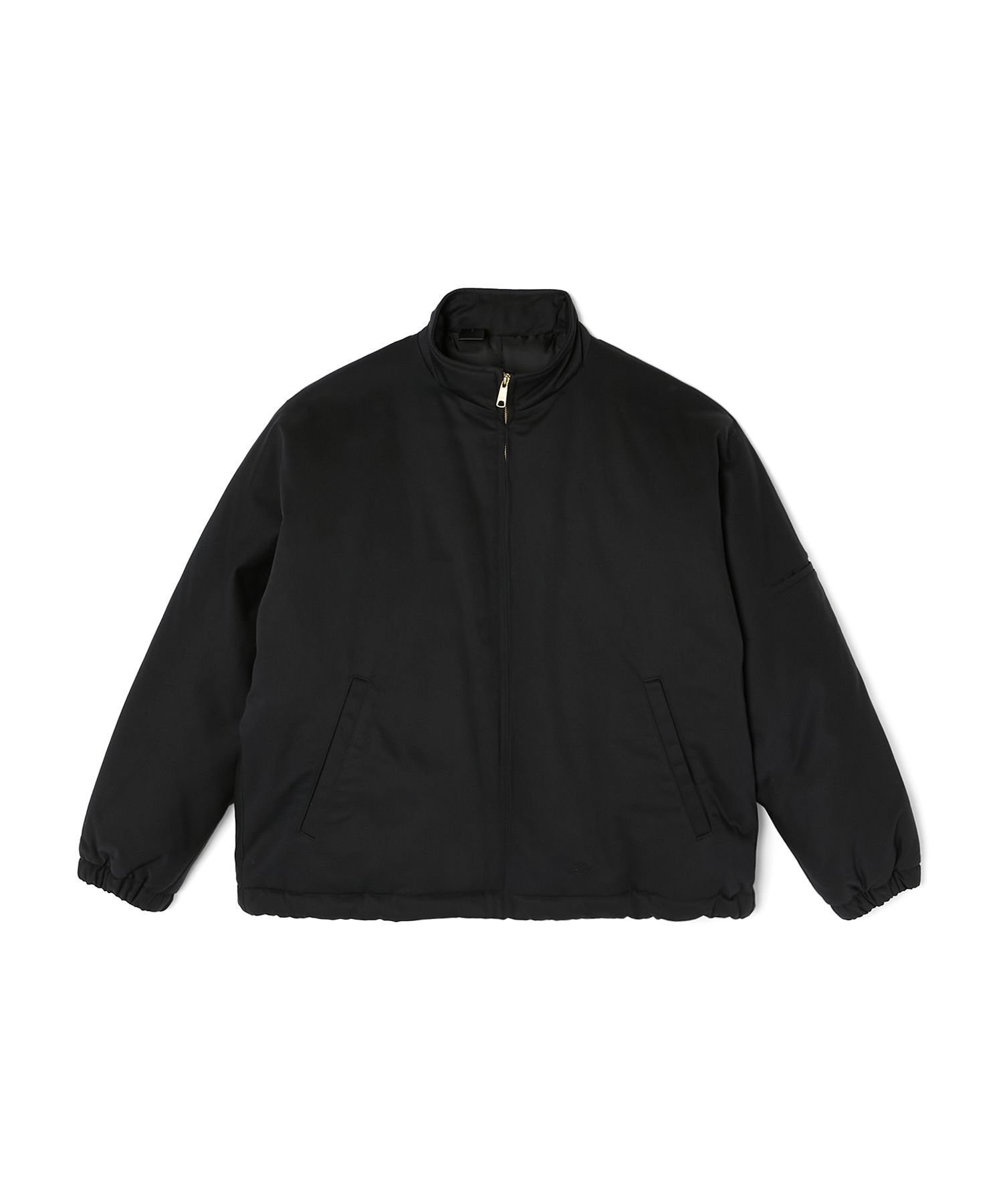 【エヌ.ハリウッド/N.HOOLYWOOD / MEN】のN.HOOLYWOOD × Dickies BLOUSON インテリア・キッズ・メンズ・レディースファッション・服の通販 founy(ファニー) 　ファッション　Fashion　メンズファッション　MEN　ウォッシュ　Wash　コレクション　Collection　今季　This Season　スタンド　Stand　ストライプ　Stripe　チェック　Check　ツイル　Twill　ドローコード　Draw Cord　フォルム　Form　ブルゾン　Blouson　ボックス　Box　ポケット　Pocket　モチーフ　Motif　リメイク　Remake　BLACK|ID: prp329100004248280 ipo3291000000029480619