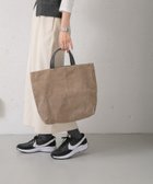 【アーバンリサーチ ドアーズ/URBAN RESEARCH DOORS】のスエードトート 人気、トレンドファッション・服の通販 founy(ファニー) ファッション Fashion レディースファッション WOMEN バッグ Bag 2024年 2024 2024-2025秋冬・A/W Aw/Autumn/Winter/Fw/Fall/2024-2025 A/W・秋冬 Aw・Autumn/Winter・Fw・Fall-Winter 冬 Winter おすすめ Recommend ポケット Pocket リアル Real 軽量 Lightweight thumbnail GREGE|ID: prp329100004248662 ipo3291000000029483642