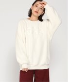 【ギャップ/GAP】のオーバーサイズ ボア ハート GAPロゴスウェット・トレーナー IVORY_FROST|ID: prp329100004248768 ipo3291000000029484903