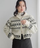 【ローリーズファーム/LOWRYS FARM】のノルディックジップカーディガンLS 人気、トレンドファッション・服の通販 founy(ファニー) ファッション Fashion レディースファッション WOMEN トップス・カットソー Tops/Tshirt カーディガン Cardigans A/W・秋冬 Aw・Autumn/Winter・Fw・Fall-Winter インナー Inner カーディガン Cardigan シンプル Simple デニム Denim トレンド Trend ワイド Wide thumbnail アイボリー|ID: prp329100004248775 ipo3291000000029484968