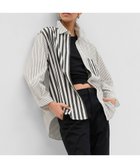 【ギャップ/GAP】のオーガニックコットン100% ビッグシャツ 人気、トレンドファッション・服の通販 founy(ファニー) ファッション Fashion レディースファッション WOMEN トップス・カットソー Tops/Tshirt シャツ/ブラウス Shirts/Blouses ストライプ Stripe トレンド Trend ビッグ Big ベーシック Basic 無地 Plain Color 長袖 Long Sleeve thumbnail BLACK_WHITE_STRIPE|ID: prp329100004248785 ipo3291000000029485113