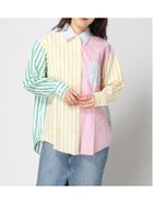 【ギャップ/GAP】のオーガニックコットン100% ビッグシャツ 人気、トレンドファッション・服の通販 founy(ファニー) ファッション Fashion レディースファッション WOMEN トップス・カットソー Tops/Tshirt シャツ/ブラウス Shirts/Blouses ストライプ Stripe トレンド Trend ビッグ Big ベーシック Basic 無地 Plain Color 長袖 Long Sleeve thumbnail MULTI_STRIPE_COMBO|ID: prp329100004248785 ipo3291000000029485115