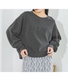 【ジーナシス/JEANASiS】のパッチクラフトピグメントスウェット 人気、トレンドファッション・服の通販 founy(ファニー) ファッション Fashion レディースファッション WOMEN トップス・カットソー Tops/Tshirt パーカ Sweats スウェット Sweat おすすめ Recommend ショルダー Shoulder ショート Short シンプル Simple スリーブ Sleeve デニム Denim トレンド Trend ドロップ Drop ロング Long 定番 Standard thumbnail グレー系その他|ID: prp329100004248787 ipo3291000000029485137