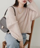 【ナチュラルクチュール/natural couture】の箔プリント加工ニットプルオーダー 人気、トレンドファッション・服の通販 founy(ファニー) ファッション Fashion レディースファッション WOMEN トップス・カットソー Tops/Tshirt ニット Knit Tops 2024年 2024 2024-2025秋冬・A/W Aw/Autumn/Winter/Fw/Fall/2024-2025 おすすめ Recommend スラックス Slacks スリット Slit デニム Denim フェミニン Feminine フロント Front プリント Print ポケット Pocket ルーズ Loose エレガント 上品 Elegant 冬 Winter thumbnail ピンク|ID: prp329100004248815 ipo3291000000029485486