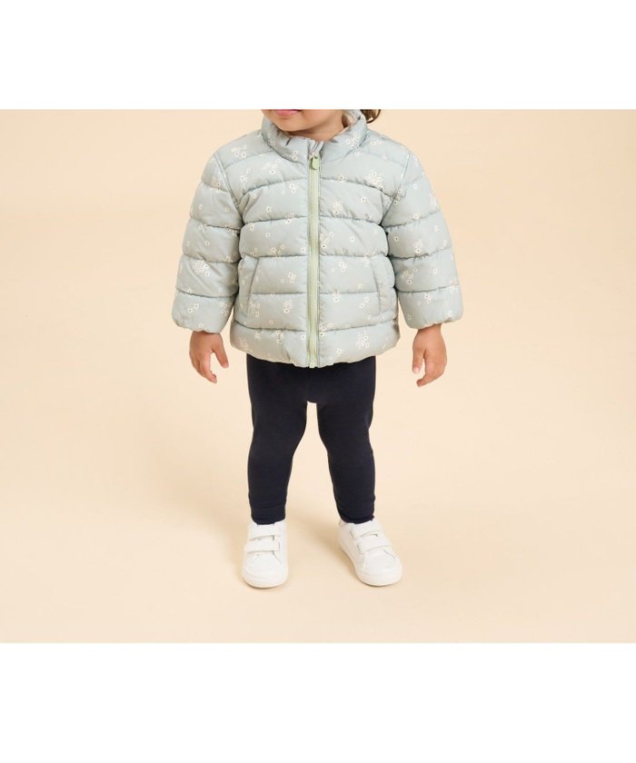 【プチバトー/PETIT BATEAU / KIDS】の中綿入りジャケット インテリア・キッズ・メンズ・レディースファッション・服の通販 founy(ファニー) https://founy.com/ ファッション Fashion キッズファッション KIDS アウター Coat Outerwear /Kids ジャケット Jacket フラワー Flower プリント Print 軽量 Lightweight 防寒 Cold Protection |ID: prp329100004248832 ipo3291000000029522356