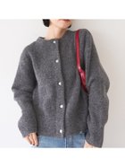 【コカ/COCA】のシャギーニットコンパクトカーディガン Charcoal|ID:prp329100004248887