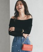 【ラブティックボンボン/La boutique BonBon】の【女子力UP・追加オーダー決定】フロッキーチュールオフショルカットソー 人気、トレンドファッション・服の通販 founy(ファニー) ファッション Fashion レディースファッション WOMEN トップス・カットソー Tops/Tshirt カットソー Cut and Sewn おすすめ Recommend オフショル Off Shoulder オフショルダー Off Shoulder シアー Sheer チュール Tulle デコルテ Decolletage デニム Denim フェミニン Feminine ベルベット Velvet エレガント 上品 Elegant thumbnail ブラック|ID: prp329100004248893 ipo3291000000029486531