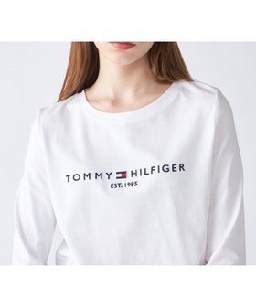 【トミーヒルフィガー/TOMMY HILFIGER】のIM TH ESS HILFIGER REGULAR TEE 人気、トレンドファッション・服の通販 founy(ファニー) ファッション Fashion レディースファッション WOMEN |ID:prp329100004248904