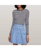 【トミーヒルフィガー/TOMMY HILFIGER】のTJW ESSENTIAL RIB STRIPE TOP L 人気、トレンドファッション・服の通販 founy(ファニー) ファッション Fashion レディースファッション WOMEN thumbnail マルチC1G|ID: prp329100004248911 ipo3291000000029542854