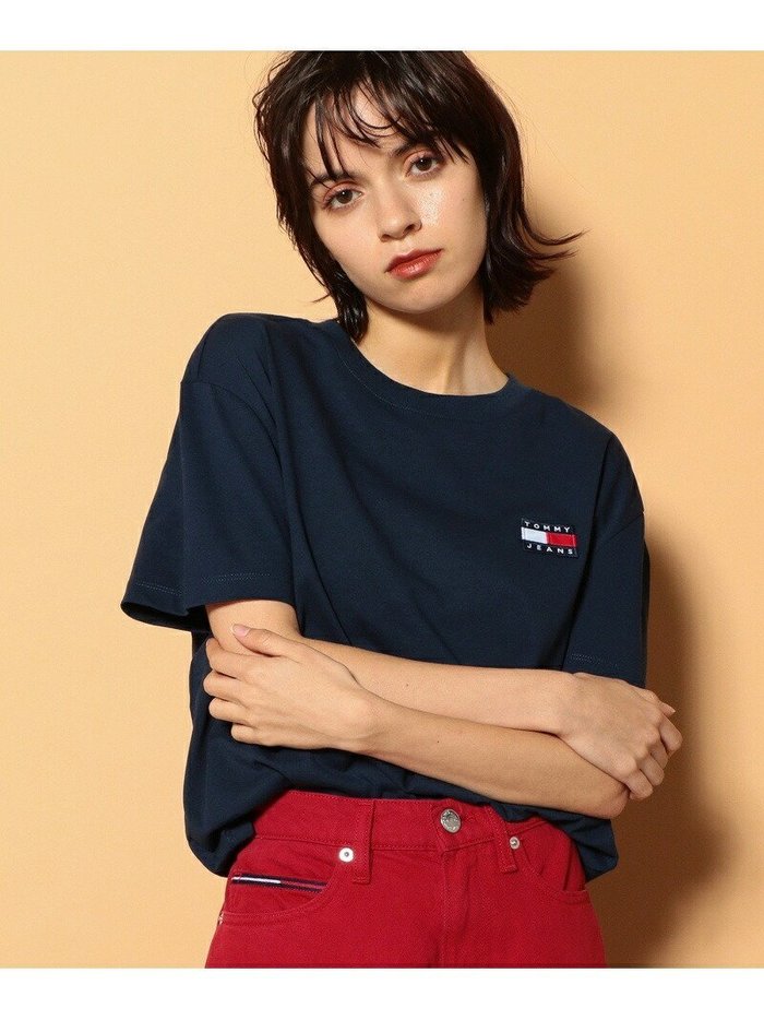 【トミーヒルフィガー/TOMMY HILFIGER】のオーバーサイズTシャツ インテリア・キッズ・メンズ・レディースファッション・服の通販 founy(ファニー) https://founy.com/ ファッション Fashion レディースファッション WOMEN トップス・カットソー Tops/Tshirt シャツ/ブラウス Shirts/Blouses ロング / Tシャツ T-Shirts バランス Balance ワンポイント One Point |ID: prp329100004248933 ipo3291000000029486784