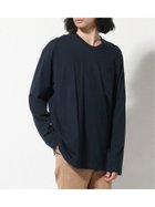 【バナナリパブリック ファクトリーストア/BANANA REPUBLIC FACTORY STORE / MEN】のBANANA REPUBLIC FACTORY STORE 日本限定 長袖ボクシーTシャツ PREPPY_NAVY|ID: prp329100004248964 ipo3291000000029516095