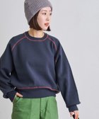 【コーエン/COEN】の配色ステッチスウェットライクニット NAVY|ID: prp329100004249008 ipo3291000000029487521