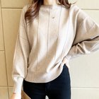 【ミニミニストア/miniministore】のニットトップス きれいめ 体型カバー大人 人気、トレンドファッション・服の通販 founy(ファニー) ファッション Fashion レディースファッション WOMEN トップス・カットソー Tops/Tshirt ニット Knit Tops A/W・秋冬 Aw・Autumn/Winter・Fw・Fall-Winter アクリル Acrylic イエロー Yellow セーター Sweater ベーシック Basic 無地 Plain Color ビジネス 仕事 通勤 Business 長袖 Long Sleeve thumbnail ベージュ|ID: prp329100004249043 ipo3291000000029631865