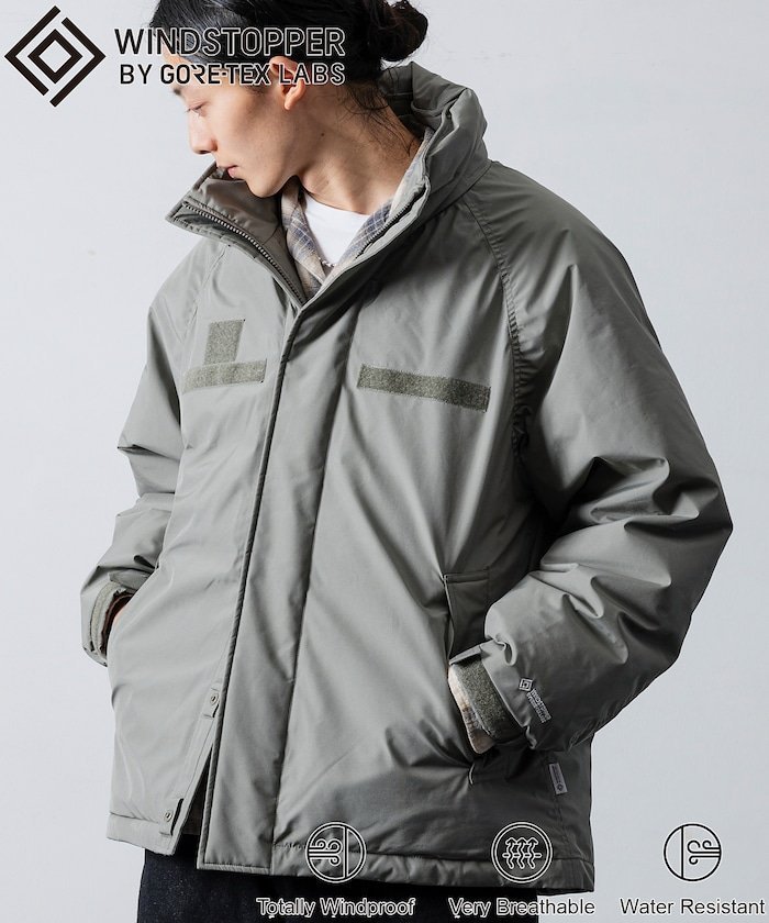 【その他のブランド/Other】のSP GORE-TEX WINDSTOPPER DOWN LEVEL7 24AW インテリア・キッズ・メンズ・レディースファッション・服の通販 founy(ファニー) 　ファッション　Fashion　メンズファッション　MEN　2024年　2024　2024-2025秋冬・A/W　Aw/Autumn/Winter/Fw/Fall/2024-2025　A/W・秋冬　Aw・Autumn/Winter・Fw・Fall-Winter　冬　Winter　タフタ　Taffeta　ダウン　Down　ミリタリー　Military　ヴィンテージ　Vintage　軽量　Lightweight　ブルーグリーン|ID: prp329100004249646 ipo3291000000029492283