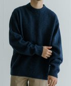 【アーバンリサーチ/URBAN RESEARCH / MEN】の『UR GREEN』CREW NECK KNIT 人気、トレンドファッション・服の通販 founy(ファニー) ファッション Fashion メンズファッション MEN 2024年 2024 2024-2025秋冬・A/W Aw/Autumn/Winter/Fw/Fall/2024-2025 A/W・秋冬 Aw・Autumn/Winter・Fw・Fall-Winter 冬 Winter ショルダー Shoulder シンプル Simple ジャケット Jacket スラックス Slacks デニム Denim ドロップ Drop ベーシック Basic ルーズ Loose エレガント 上品 Elegant 軽量 Lightweight thumbnail NAVY|ID: prp329100004249699 ipo3291000000029492773