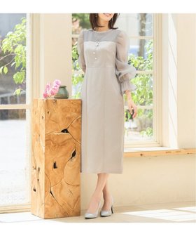 【ドレス/DRESS+】のワンピース ビスチェワンピース パーティードレス 人気、トレンドファッション・服の通販 founy(ファニー) ファッション Fashion レディースファッション WOMEN ワンピース Dress ドレス Party Dresses シアー Sheer スリット Slit スリーブ Sleeve ドレス Dress バランス Balance フィット Fit ベーシック Basic ヨーク Yoke 披露宴 Wedding Reception 二次会 Wedding Party |ID:prp329100004249706