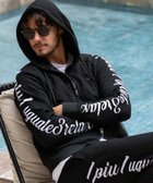 【シフォン/SHIFFON / MEN】の1PIU1UGUALE3 RELAX/USK-24019 クレープニットロゴジップパーカー 人気、トレンドファッション・服の通販 founy(ファニー) ファッション Fashion メンズファッション MEN ショーツ Shorts スマート Smart セットアップ Set Up 人気 Popularity リラックス Relax 夏 Summer thumbnail black|ID: prp329100004249901 ipo3291000000029494392