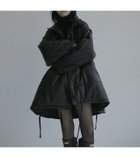 【ルシェル ブルー/LE CIEL BLEU】のフェイクレザーパッドコート / Faux Leather Padded COAT 人気、トレンドファッション・服の通販 founy(ファニー) ファッション Fashion レディースファッション WOMEN アウター Coat Outerwear コート Coats キルティング Quilting スリット Slit ドローストリング Drawstring フェイクレザー Faux Leather ベスト Vest 防寒 Cold Protection thumbnail ブラック|ID: prp329100004250044 ipo3291000000029495412