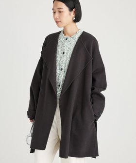 【バビロン/BABYLONE / KIDS】のリバーミドルコート 人気、トレンドファッション・服の通販 founy(ファニー) ファッション Fashion キッズファッション KIDS アウター Coat Outerwear /Kids 2024年 2024 2024-2025秋冬・A/W Aw/Autumn/Winter/Fw/Fall/2024-2025 冬 Winter おすすめ Recommend スタイリッシュ Stylish ボトム Bottom ミドル Middle |ID:prp329100004250149