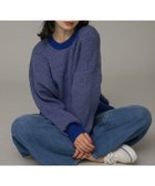 【サニーレーベル/Sonny Label / URBAN RESEARCH】のバーズアイジャガードニットプルオーバー 人気、トレンドファッション・服の通販 founy(ファニー) ファッション Fashion レディースファッション WOMEN トップス・カットソー Tops/Tshirt ニット Knit Tops プルオーバー Pullover 2024年 2024 2024-2025秋冬・A/W Aw/Autumn/Winter/Fw/Fall/2024-2025 A/W・秋冬 Aw・Autumn/Winter・Fw・Fall-Winter 冬 Winter おすすめ Recommend シンプル Simple バランス Balance ボトム Bottom ルーズ Loose thumbnail ブルー|ID: prp329100004250212 ipo3291000000029496836