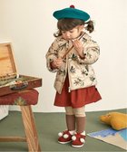 【モイモルン/moimoln / KIDS】のmoimoln/花柄ビックカラーダウン 人気、トレンドファッション・服の通販 founy(ファニー) ファッション Fashion キッズファッション KIDS おすすめ Recommend ダウン Down ダブル Double フラワー Flower 軽量 Lightweight thumbnail ベージュ|ID: prp329100004250249 ipo3291000000029497381