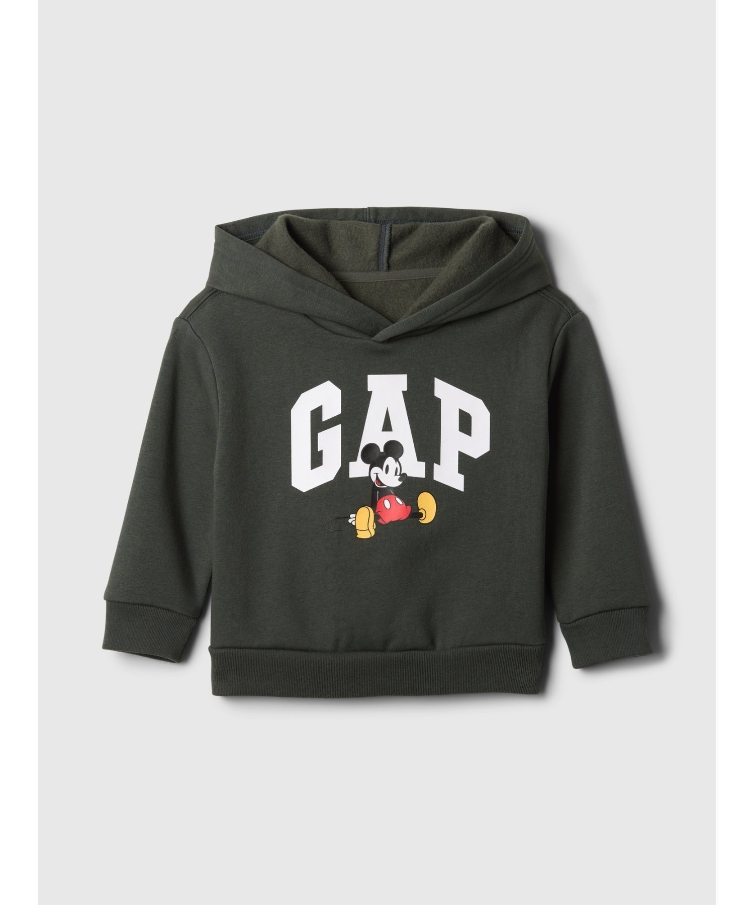 【ギャップ/GAP / KIDS】のGap x ディズニー ミッキーマウス リラックス GAPロゴパーカー (ベビー) インテリア・キッズ・メンズ・レディースファッション・服の通販 founy(ファニー) 　ファッション　Fashion　キッズファッション　KIDS　コレクション　Collection　ショルダー　Shoulder　ストレート　Straight　スペシャル　Special　ドロップ　Drop　パーカー　Hoodie　フィット　Fit　フロント　Front　プリント　Print　ベビー　Baby　リラックス　Relax　長袖　Long Sleeve　SP DIS FAM EVERGREEN|ID: prp329100004250265 ipo3291000000029497563