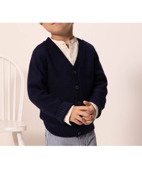 【プチバトー/PETIT BATEAU / KIDS】のコットンニットカーディガン 人気、トレンドファッション・服の通販 founy(ファニー) ファッション Fashion キッズファッション KIDS おすすめ Recommend カーディガン Cardigan |ID:prp329100004250319