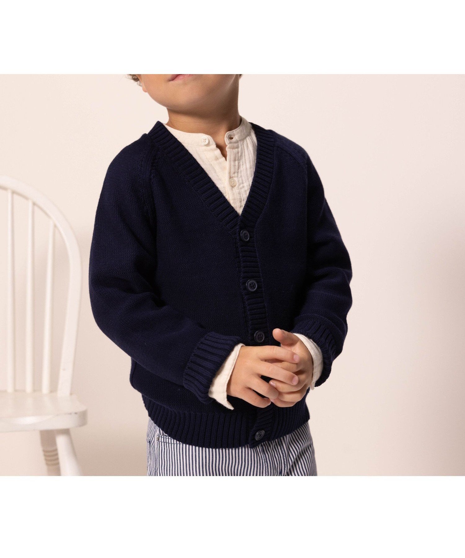 【プチバトー/PETIT BATEAU / KIDS】のコットンニットカーディガン 人気、トレンドファッション・服の通販 founy(ファニー) 　ファッション　Fashion　キッズファッション　KIDS　おすすめ　Recommend　カーディガン　Cardigan　 other-1|ID: prp329100004250319 ipo3291000000029498257