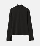 【ルシェル ブルー/LE CIEL BLEU】のジャージータートルネックトップ / Jersey Turtle Neck TOP 人気、トレンドファッション・服の通販 founy(ファニー) ファッション Fashion レディースファッション WOMEN トップス・カットソー Tops/Tshirt タートルネック Turtleneck シェイプ Shape thumbnail ブラック|ID: prp329100004250364 ipo3291000000029498656