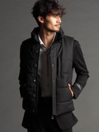 【ニコル/NICOLE / MEN】の撥水ツイル パテッドベスト 人気、トレンドファッション・服の通販 founy(ファニー) ファッション Fashion メンズファッション MEN シェイプ Shape シンプル Simple ジャカード Jacquard ジャケット Jacket スタンド Stand スピンドル Spindle ツイル Twill ドット Dot フロント Front ベスト Vest 無地 Plain Color thumbnail 49ブラック|ID: prp329100004250416 ipo3291000000029498969