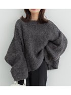 【コカ/COCA】のブークレヤーンボートネックニット 人気、トレンドファッション・服の通販 founy(ファニー) ファッション Fashion レディースファッション WOMEN トップス・カットソー Tops/Tshirt ニット Knit Tops おすすめ Recommend アクセサリー Accessories シンプル Simple チェック Check バランス Balance ポケット Pocket thumbnail Charcoal|ID: prp329100004250447 ipo3291000000029499203