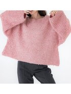 【コカ/COCA】のブークレヤーンボートネックニット 人気、トレンドファッション・服の通販 founy(ファニー) ファッション Fashion レディースファッション WOMEN トップス・カットソー Tops/Tshirt ニット Knit Tops おすすめ Recommend アクセサリー Accessories シンプル Simple チェック Check バランス Balance ポケット Pocket thumbnail Lt.pink|ID: prp329100004250447 ipo3291000000029499207