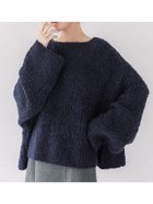 【コカ/COCA】のブークレヤーンボートネックニット 人気、トレンドファッション・服の通販 founy(ファニー) ファッション Fashion レディースファッション WOMEN トップス・カットソー Tops/Tshirt ニット Knit Tops おすすめ Recommend アクセサリー Accessories シンプル Simple チェック Check バランス Balance ポケット Pocket thumbnail Navy|ID: prp329100004250447 ipo3291000000029499209